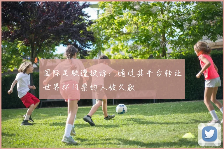 国际足联遭投诉，通过其平台转让世界杯门票的人被欠款
